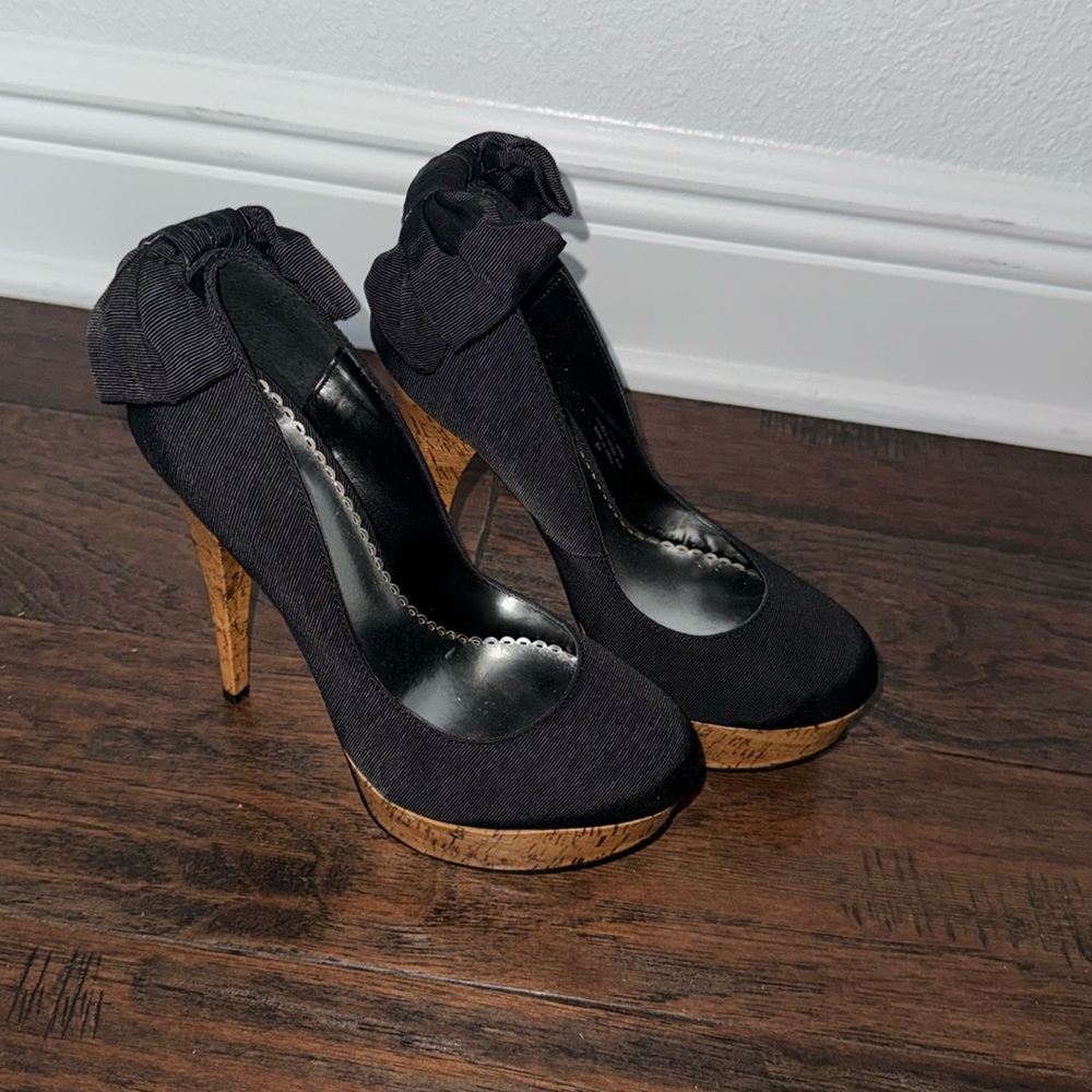 Woman high heels shoes